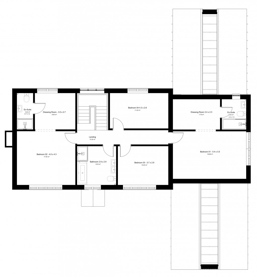 Floorplan for North Wheatley, Retford, Nottinghamshire