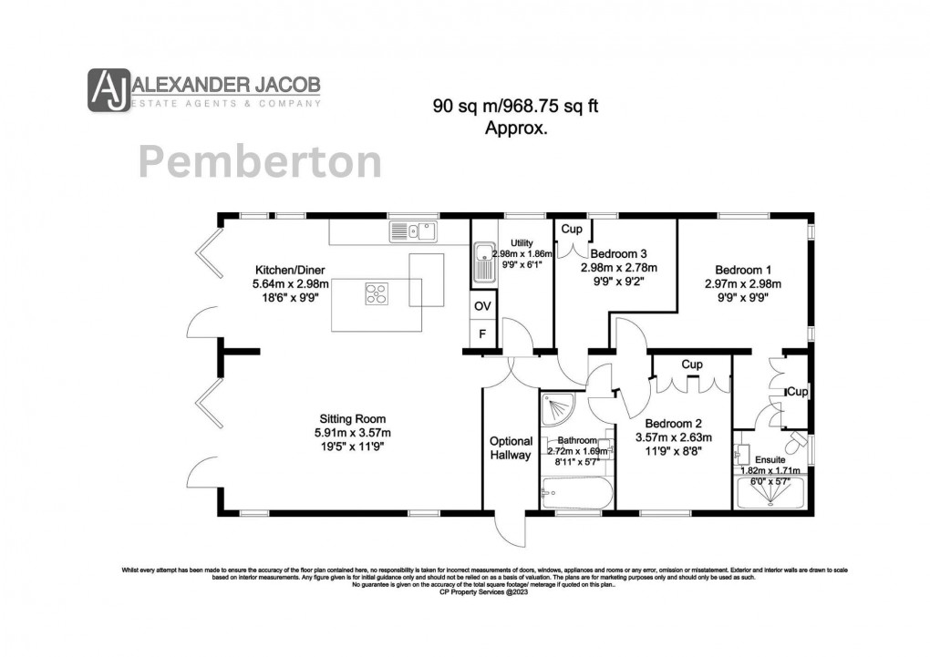 Floorplan for Austerfield, Doncaster, South Yorkshire