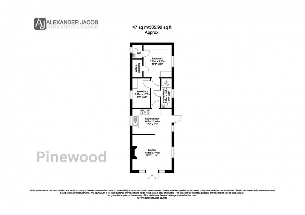 Floorplan for Austerfield, Doncaster, South Yorkshire