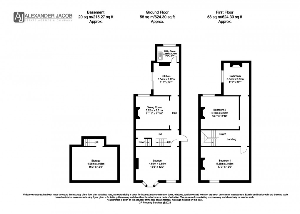 Floorplan for Retford, Nottinghamshire