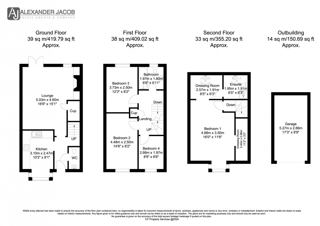 Floorplan for Retford, Nottinghamshire