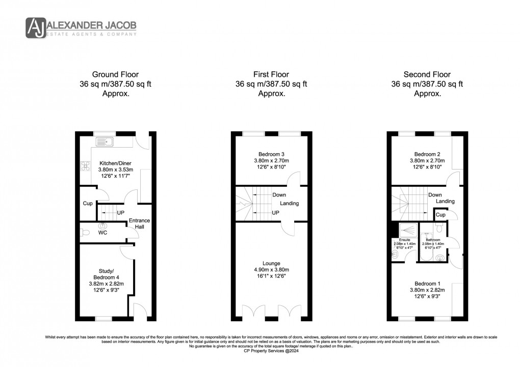 Floorplan for Retford, Nottinghamshire