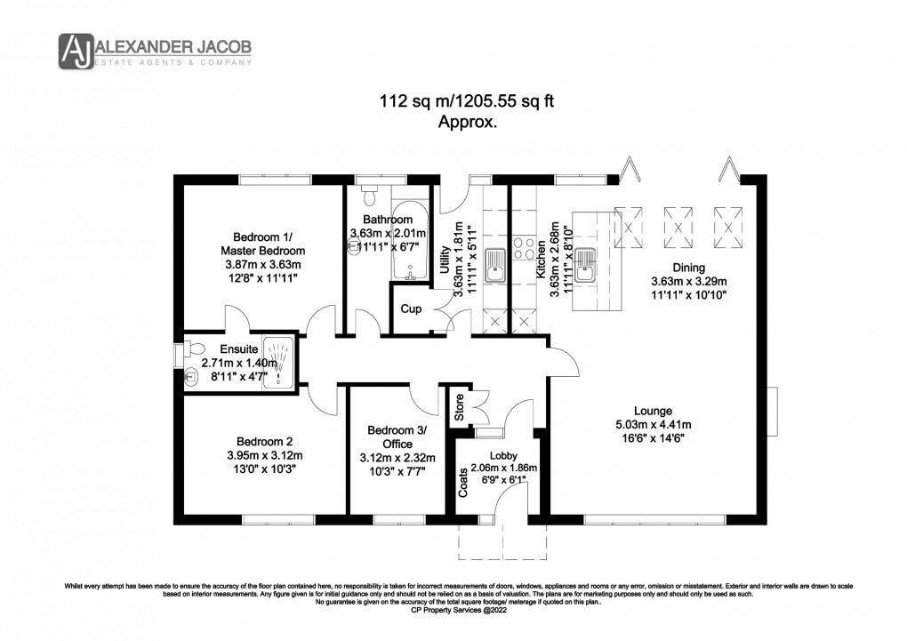 Floorplan for North Leverton, Retford, Nottinghamshire