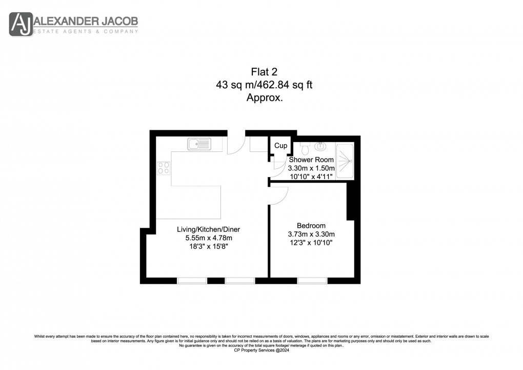 Floorplan for Bridgegate, Retford, Nottinghamshire