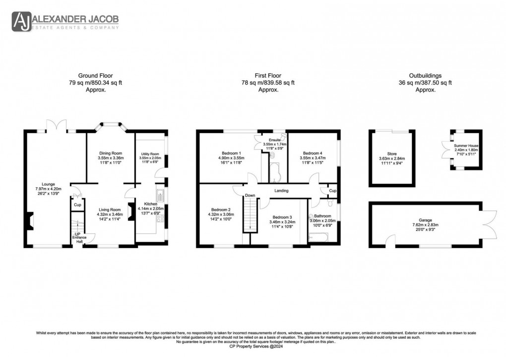 Floorplan for Dunham-on-Trent, Newark, Nottinghamshire