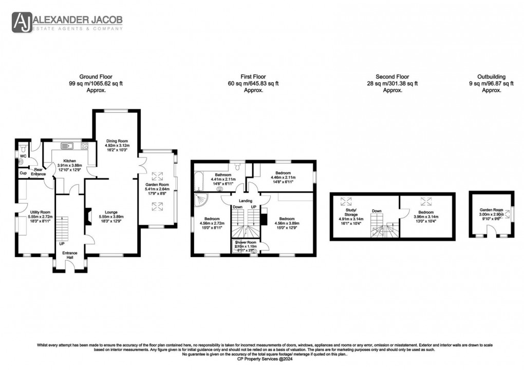 Floorplan for Ranby, Retford, Nottinghamshire