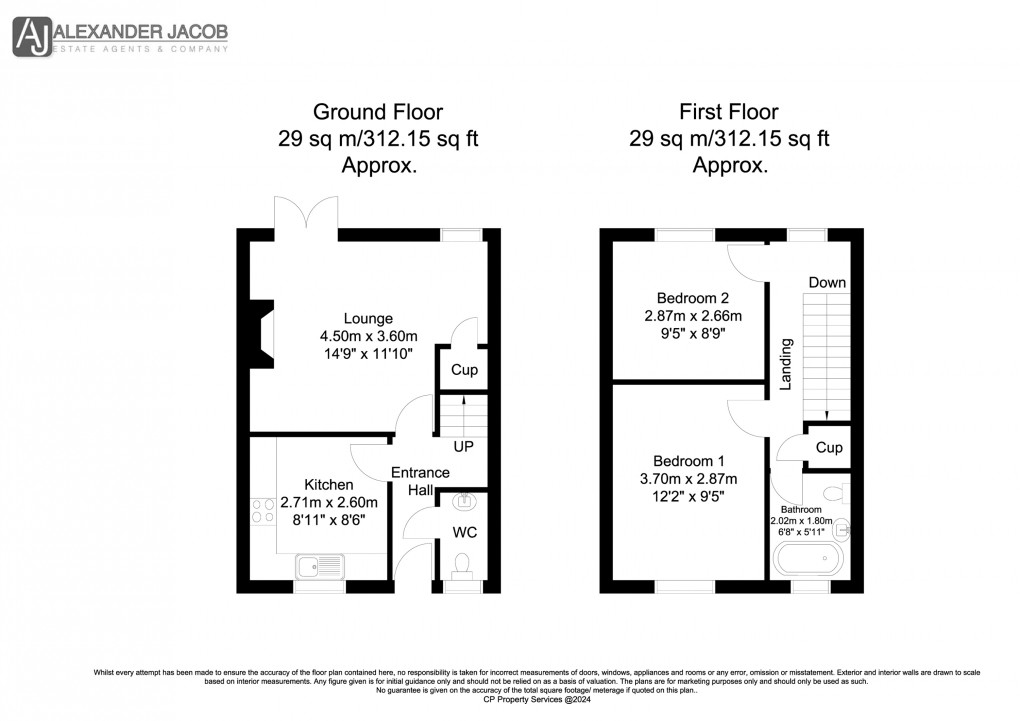 Floorplan for Bole, Retford, Nottinghamshire