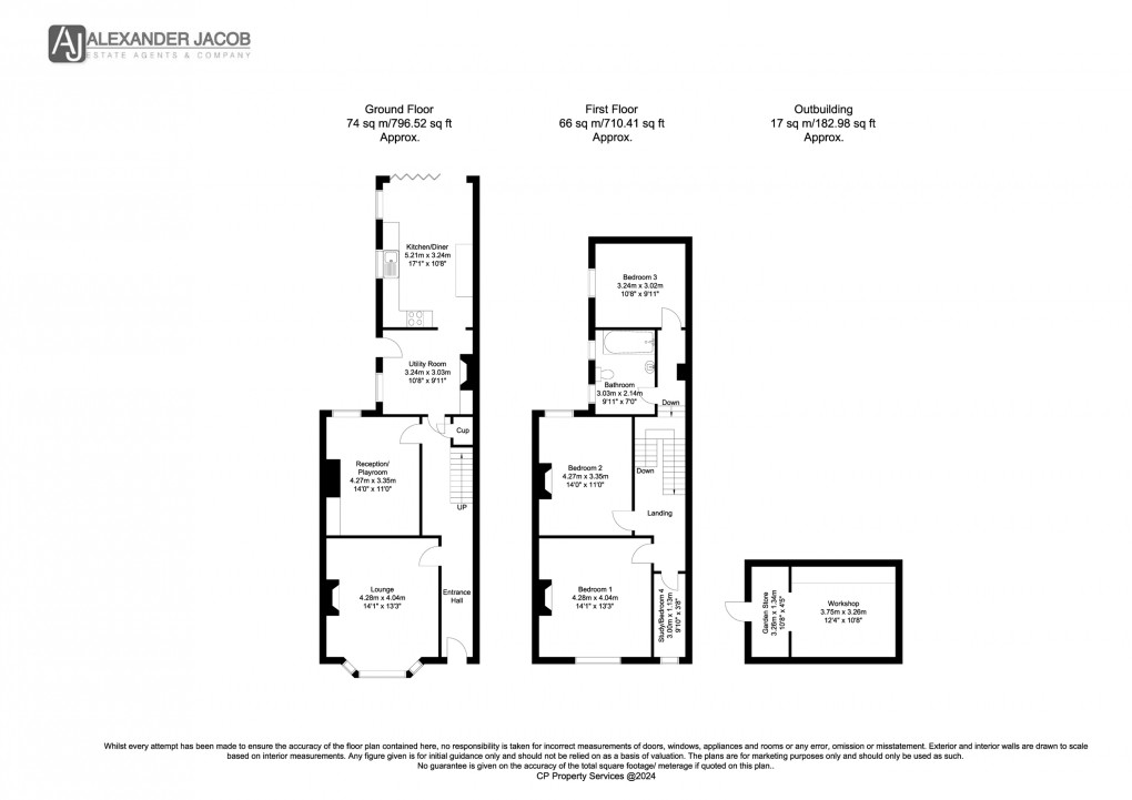 Floorplan for Retford, Nottinghamshire