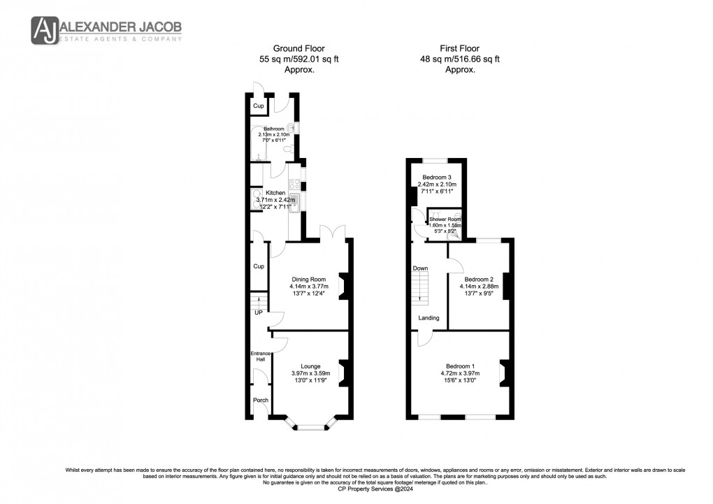 Floorplan for Humber Street, Retford, Nottinghamshire