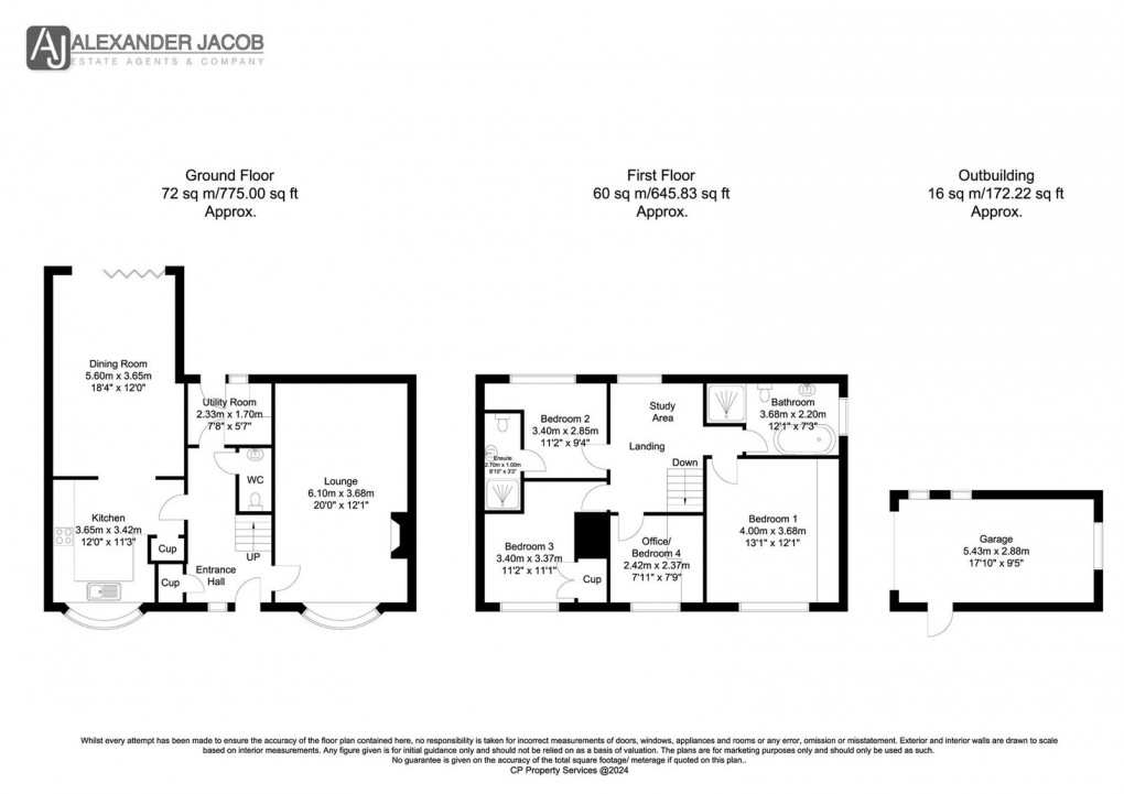 Floorplan for Gringley-on-the-Hill, Doncaster, South Yorkshire