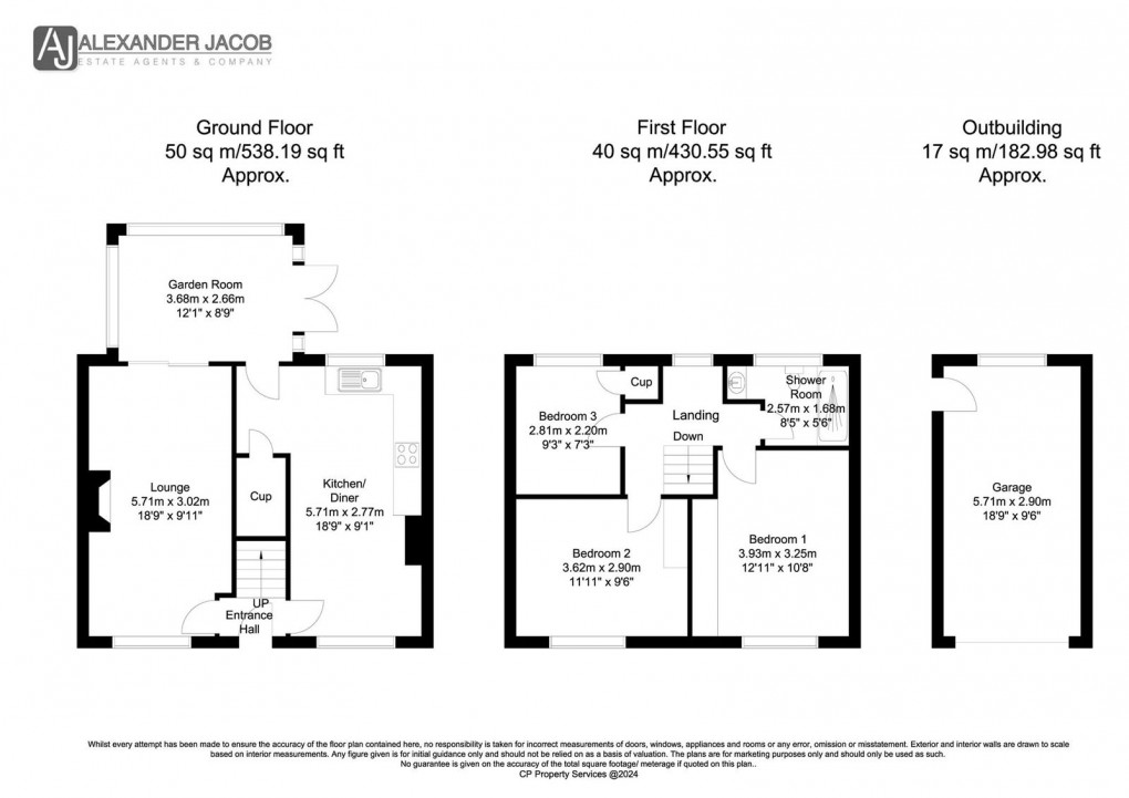 Floorplan for Retford, Nottinghamshire