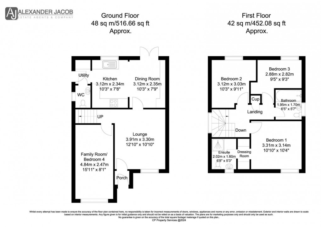 Floorplan for Retford, Nottinghamshire