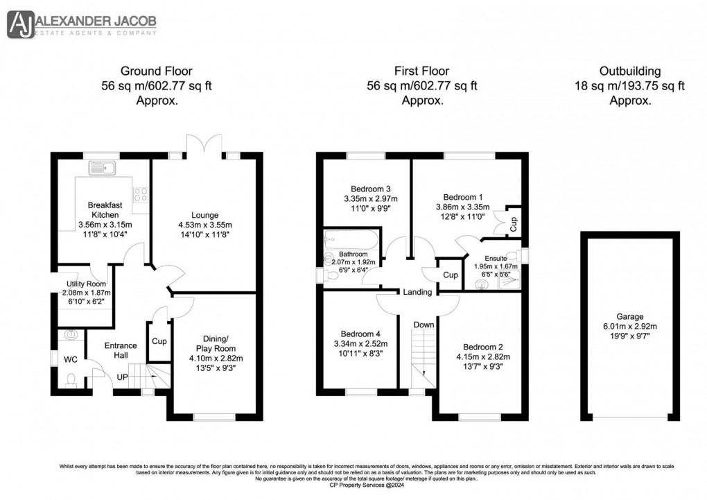 Floorplan for White Park Place, Retford, Nottinghamshire