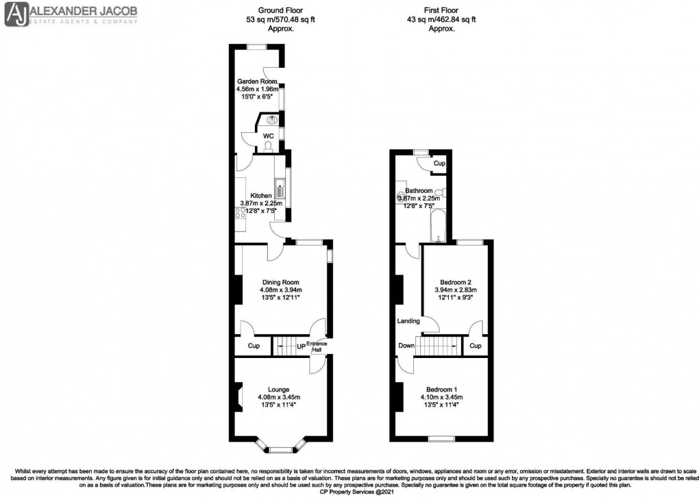 Floorplan for Tunnel Road, Retford, Nottinghamshire