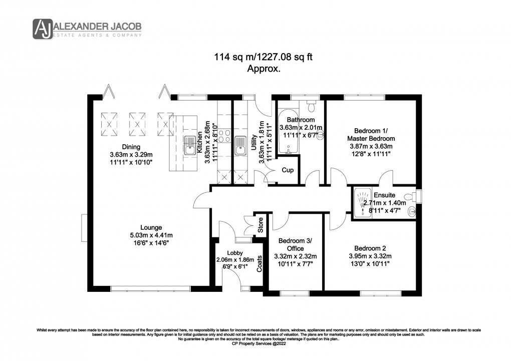 Floorplan for Southgore Lane, North Leverton, Retford, Nottinghamshire