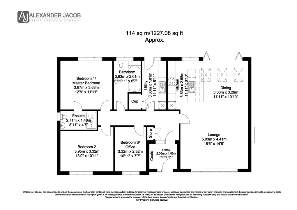 Floorplan for Southgore Lane, North Leverton, Retford, Nottinghamshire