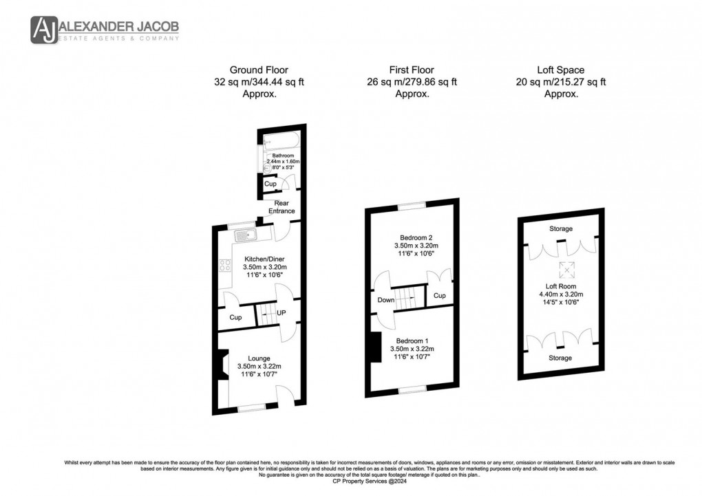 Floorplan for Retford, Nottinghamshire