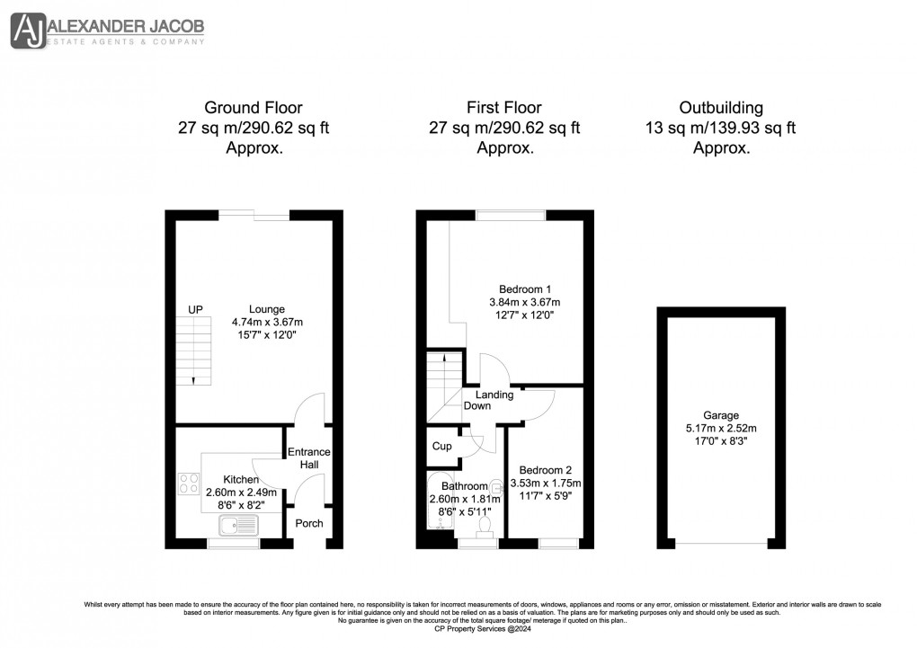 Floorplan for Welham Grove, Retford, Nottinghamshire