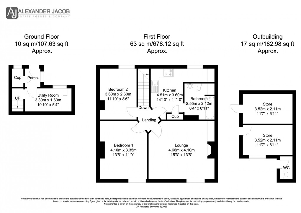 Floorplan for Churchgate, Retford, Nottinghamshire