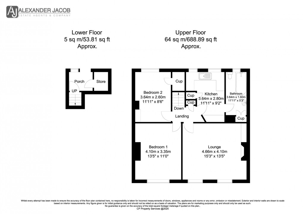 Floorplan for Churchgate, Retford, Nottinghamshire