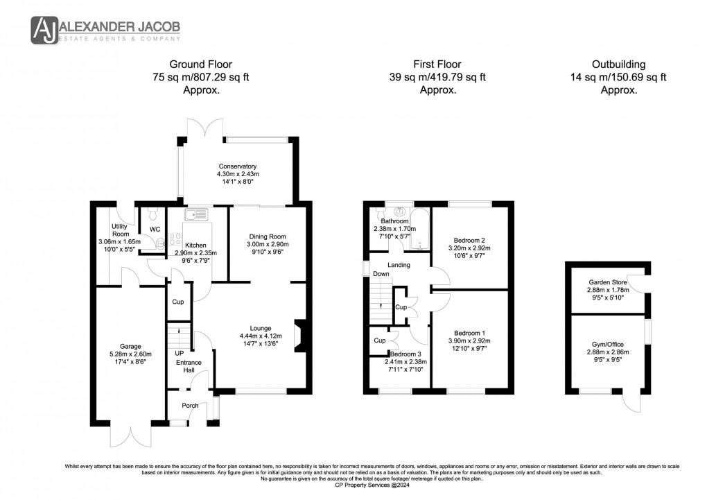 Floorplan for Torksey Mews, Retford, Nottinghamshire