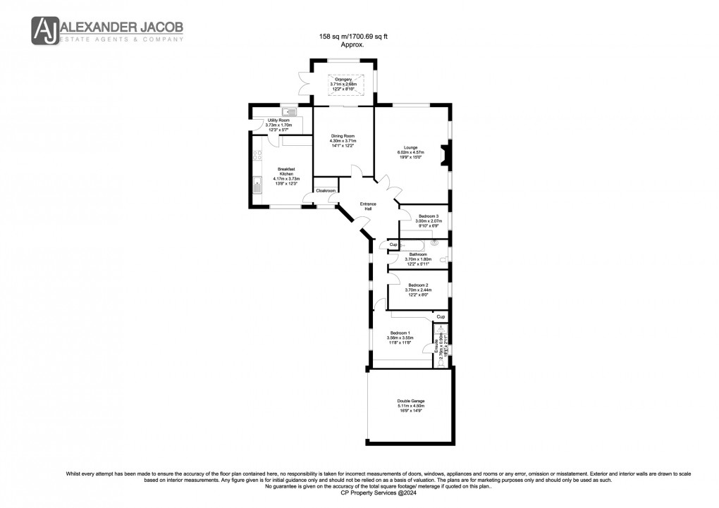 Floorplan for Clarborough, Retford, Nottinghamshire