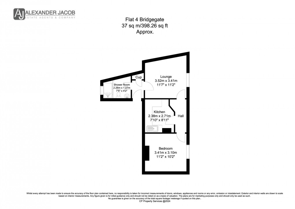 Floorplan for Bridgegate, Retford, Nottinghamshire