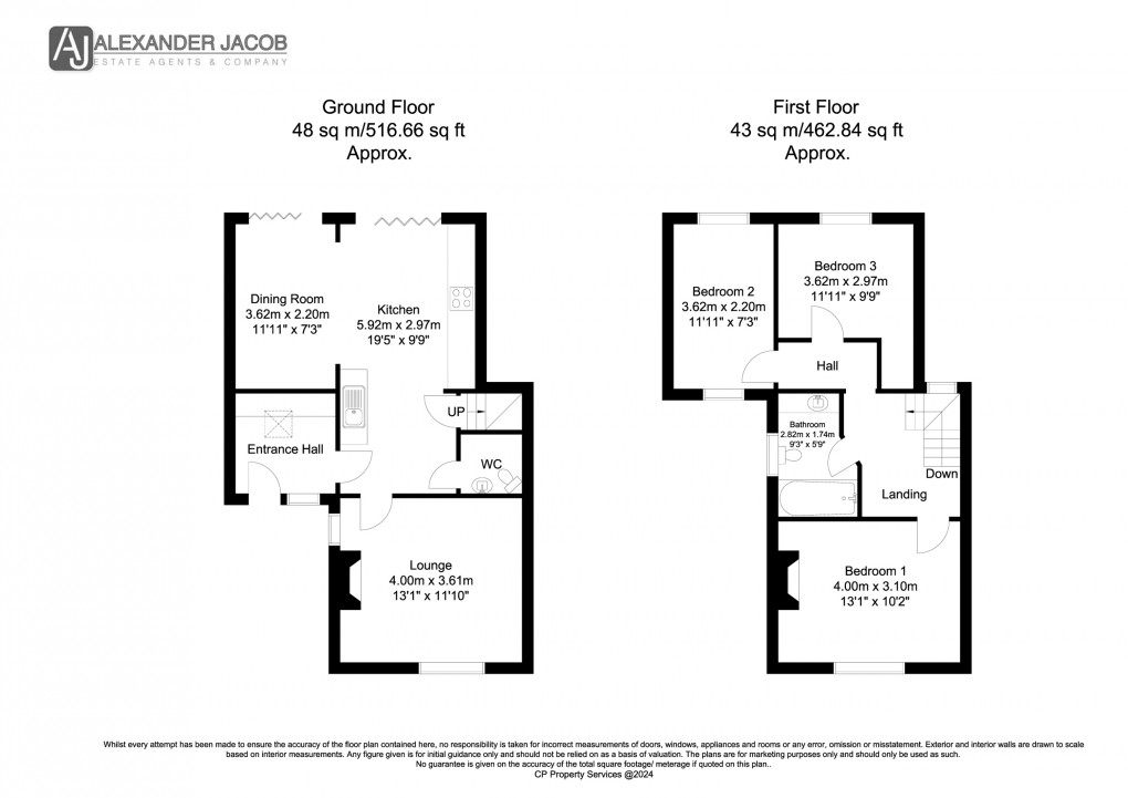 Floorplan for Laughterton, Lincoln, Lincolnshire