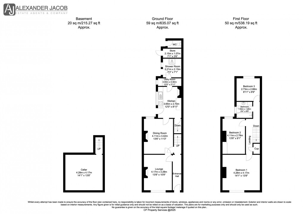 Floorplan for Century Road, Retford, Nottinghamshire