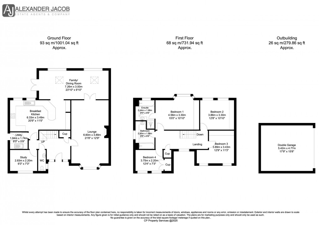 Floorplan for Gateford, Worksop, Nottinghamshire